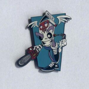 Milk Chainsaw pin badge