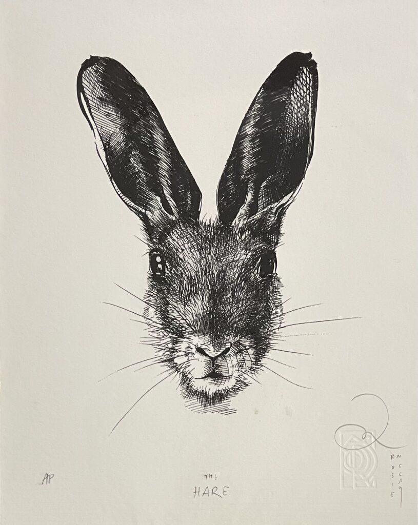 Mini Print - The Hare