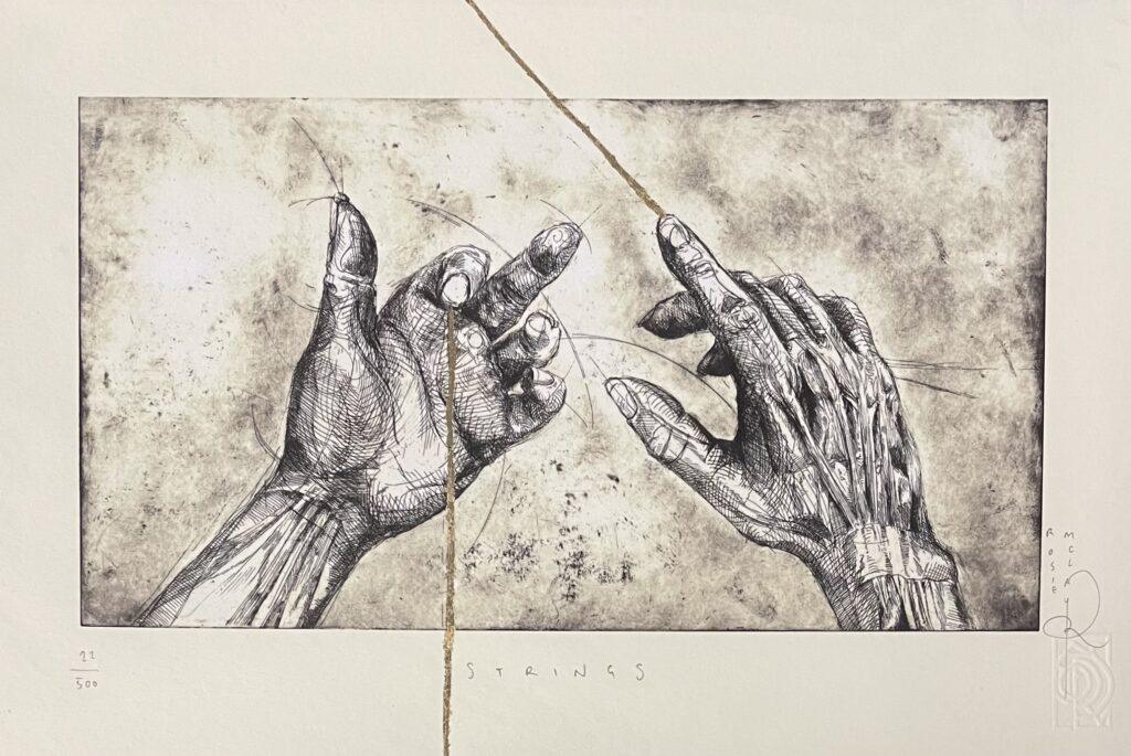 Mini Print - Strings