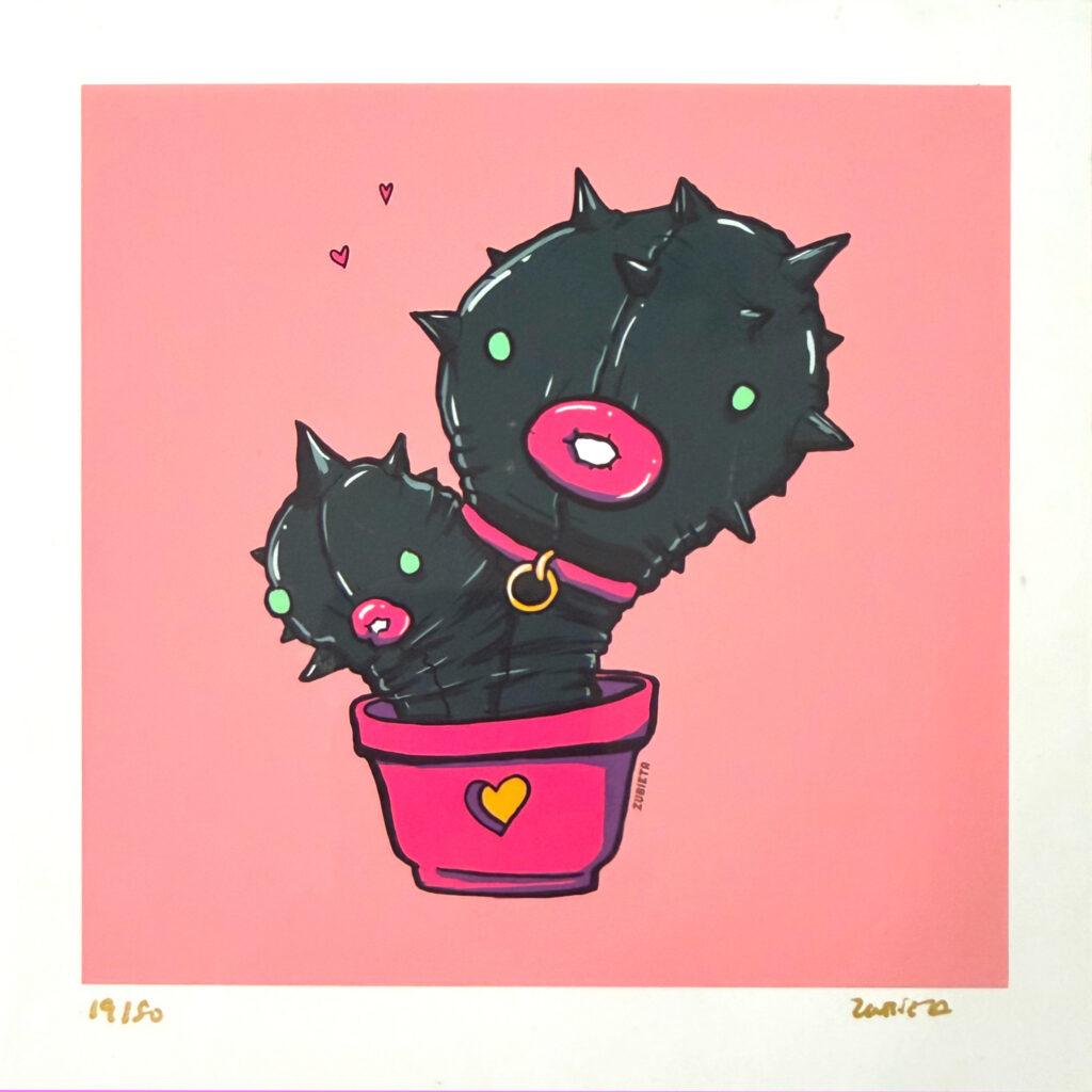 Mini Print Cactus Fetish