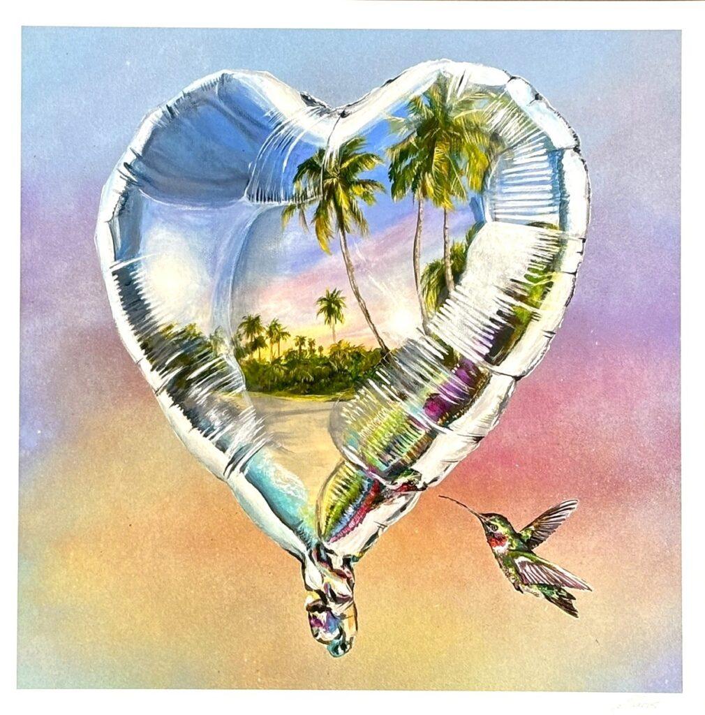 Tropical Heart Balloon